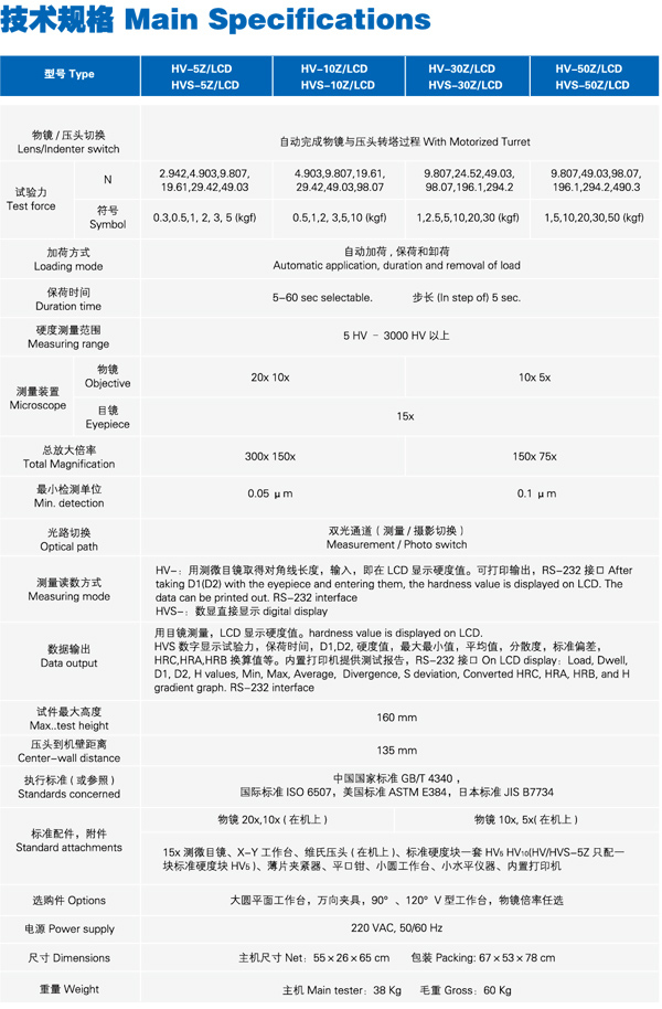 维氏硬度计/数字式维氏硬度计